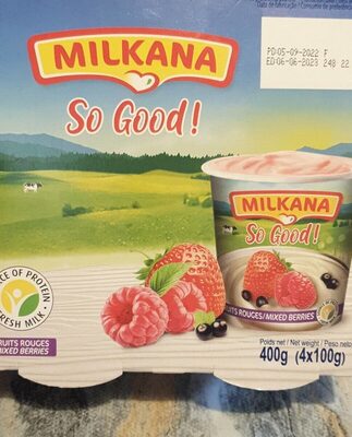 Milkana  So Good Yogurt 400G