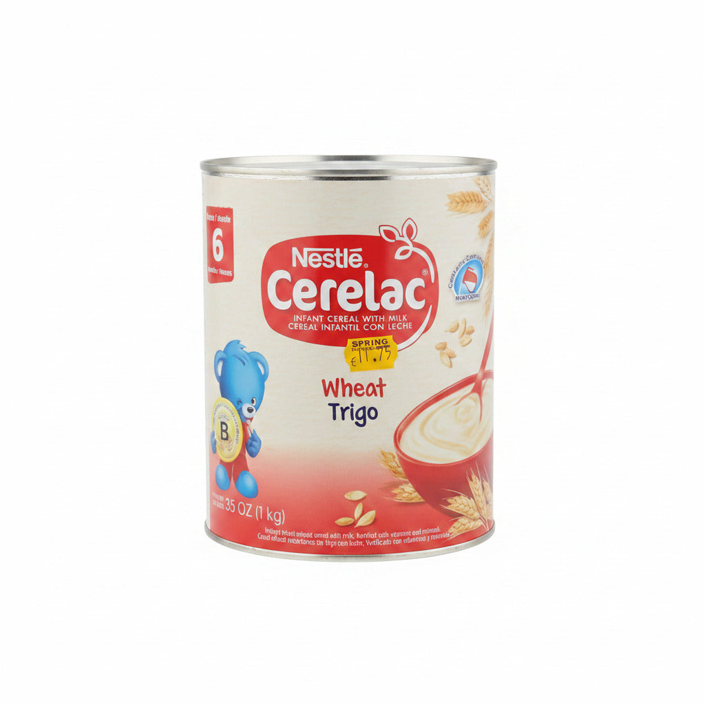 Nestlé Cerelac Wheat Baby Cereal with Milk 1kg