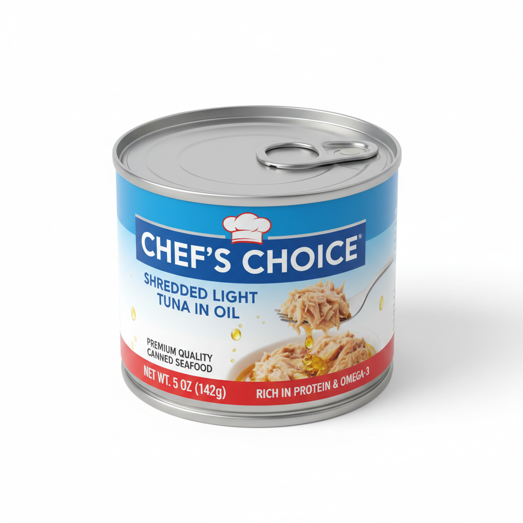 C/Choice Shredded Light Tuna IN Oil