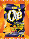 Ole Xtreme Nacho Chips 12-Pack 43g - Bold Nacho Flavored Snack