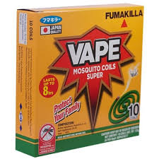 Vape Mosquito Coils Super - 10 Coils | Long-Lasting Mosquito Protection