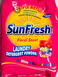 Sunfresh Floral Scent Powder Detergent 1kg - Beautifully Fresh Laundry Every Wash
