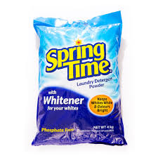 Springtime Laundry Detergent with Whitener - Bright, Clean & Fresh Laundry Every Wash
