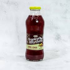 Tropical Rhythm Sparkling Sorrel Ginger 330ml - Caribbean Sparkling Drink