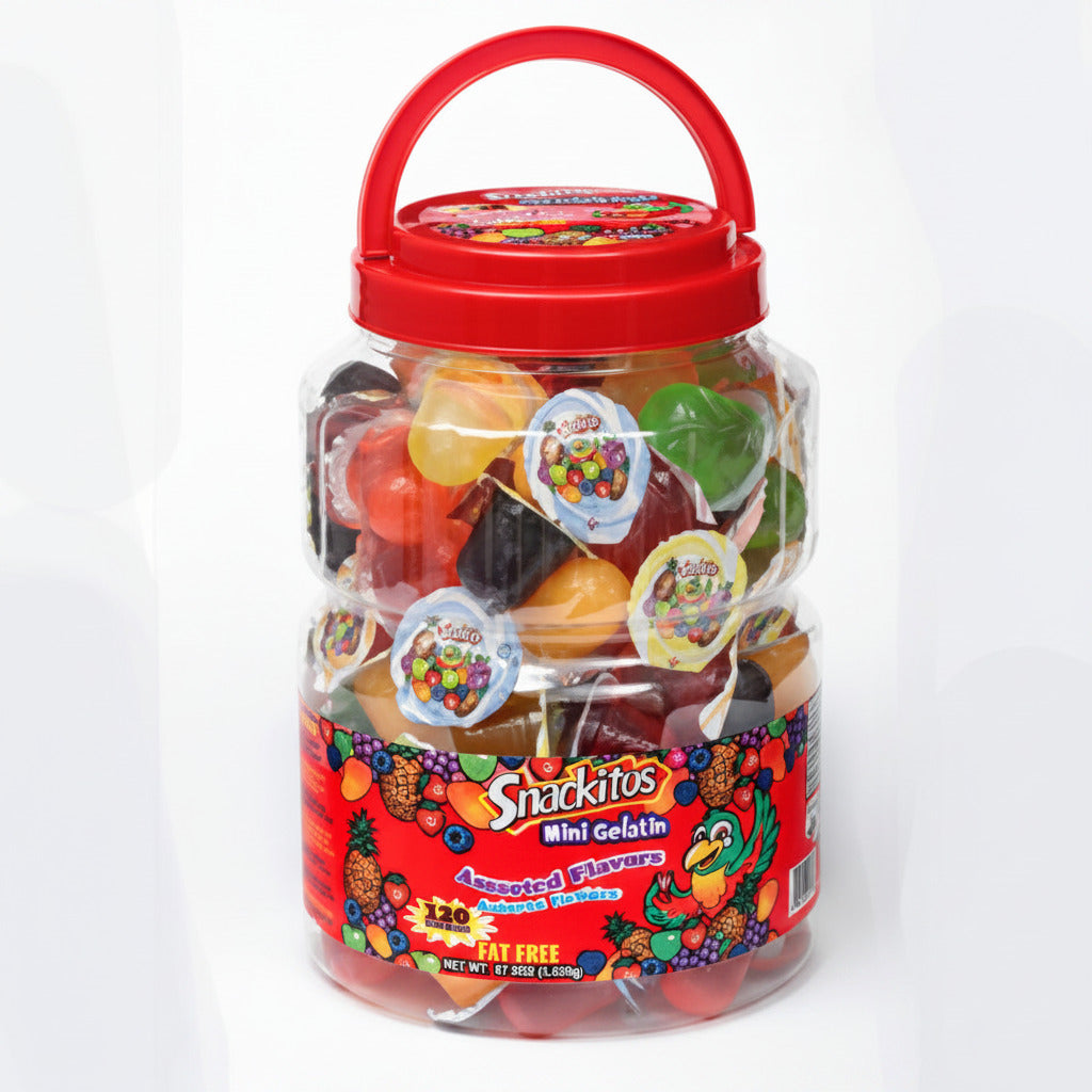 Snackitos Mini Jell Jar 120pcs